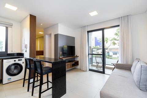 Apartamento para locacao no Portão em Curitiba com 35m² por R$ 2.300,00
