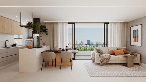 Apartamento para  no Cabral em Curitiba com 87,66m² por R$ 920.418,00
