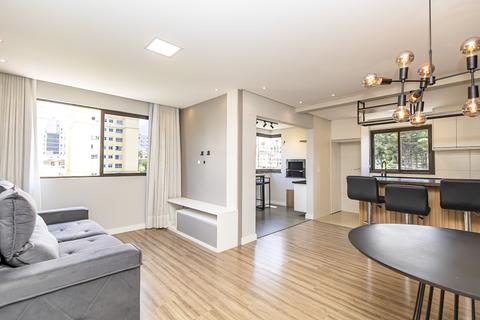 Apartamento para locacao no Vila Izabel em Curitiba com 76,73m² por R$ 4.500,00