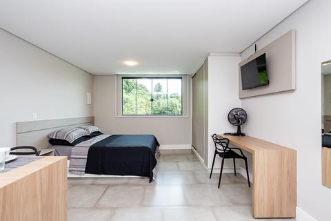 Kitnet para locacao no Bigorrilho em Curitiba com 27m² por R$ 2.450,00
